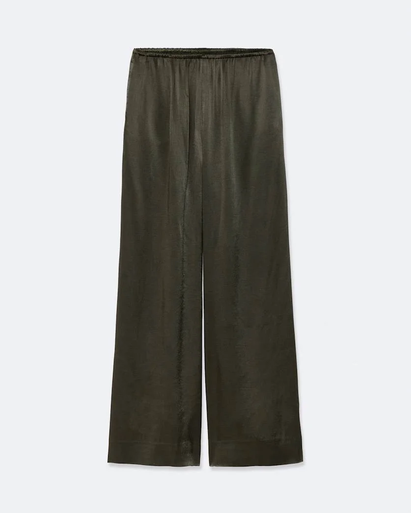 LYCIA CREPE WIDE-LEG PANTS - 1