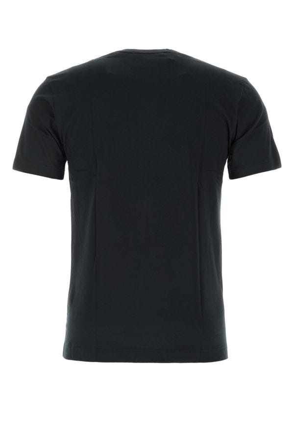 Black cotton t-shirt - 2