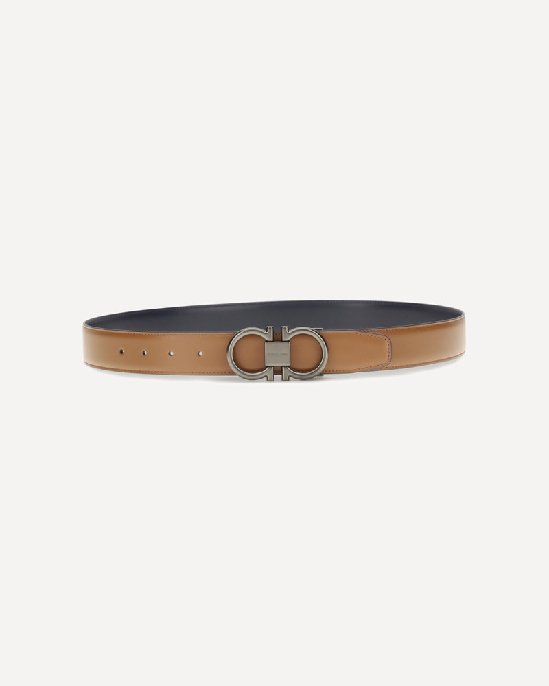 FERRAGAMO Reversible leather Gancini Belt outlook