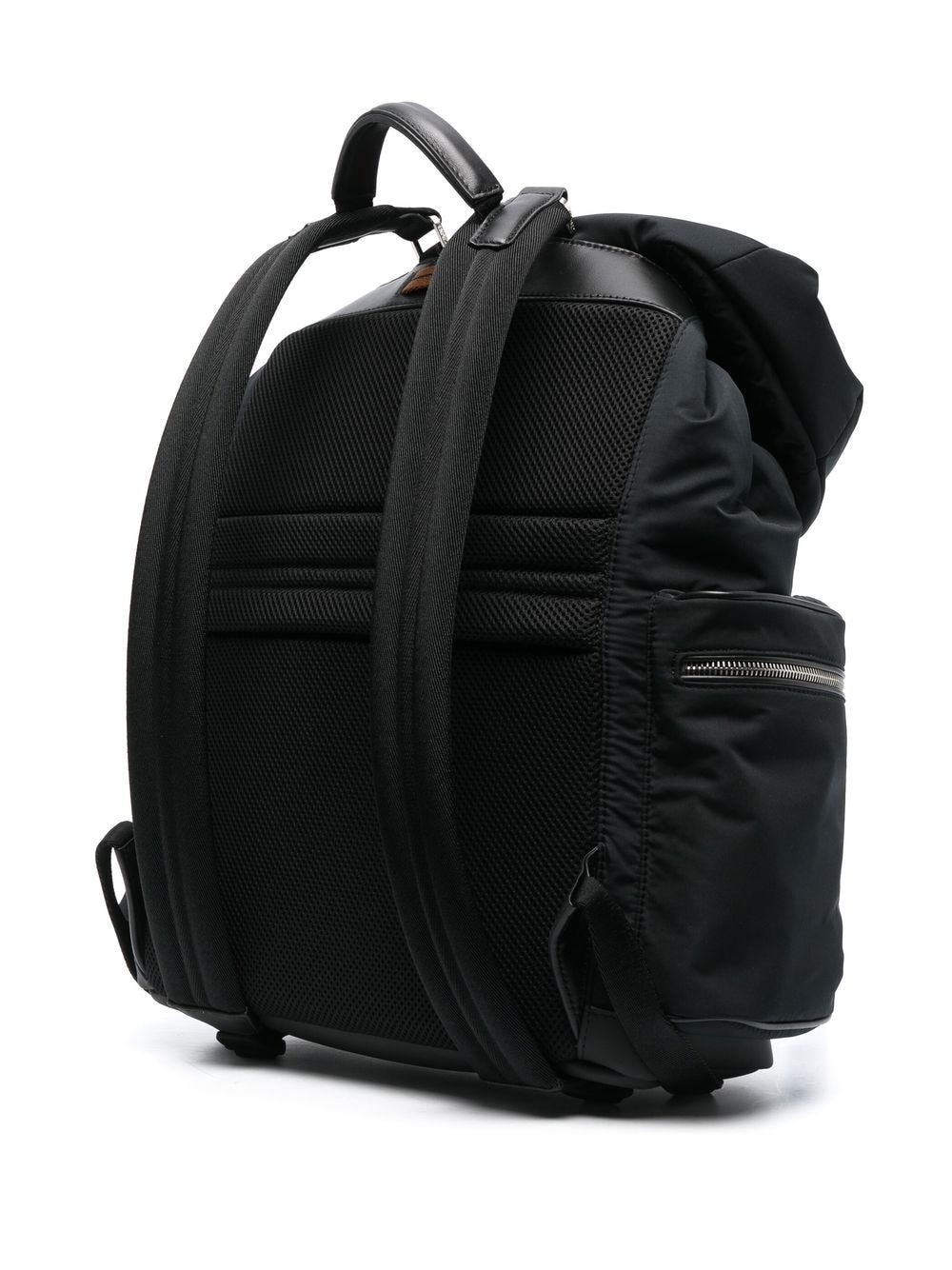 woven panel backpack - 3