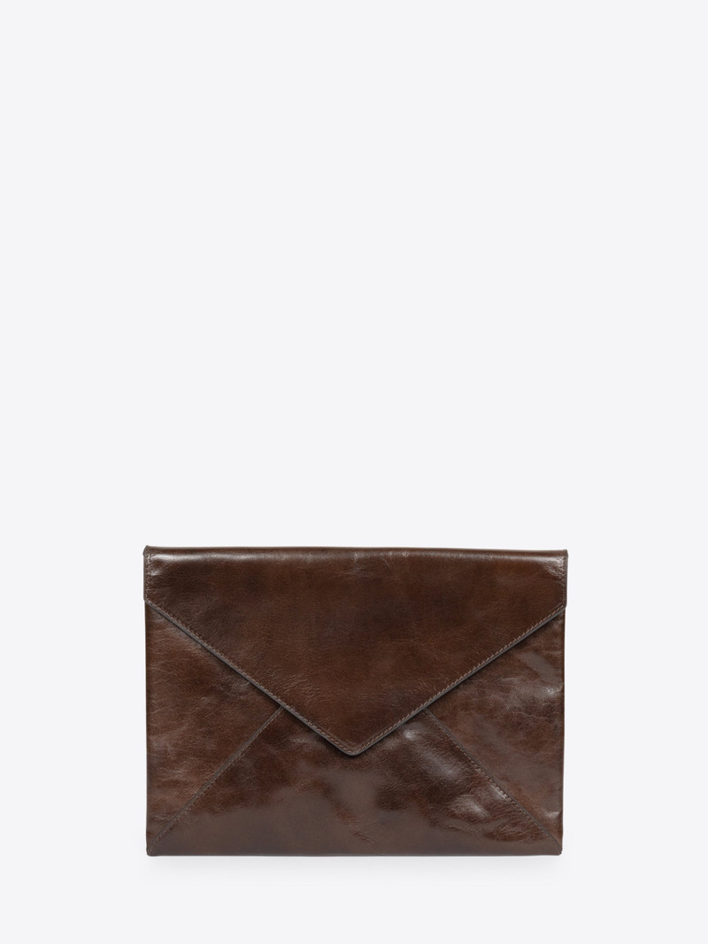 Dries Van Noten LEATHER ENVELOPE POUCH outlook