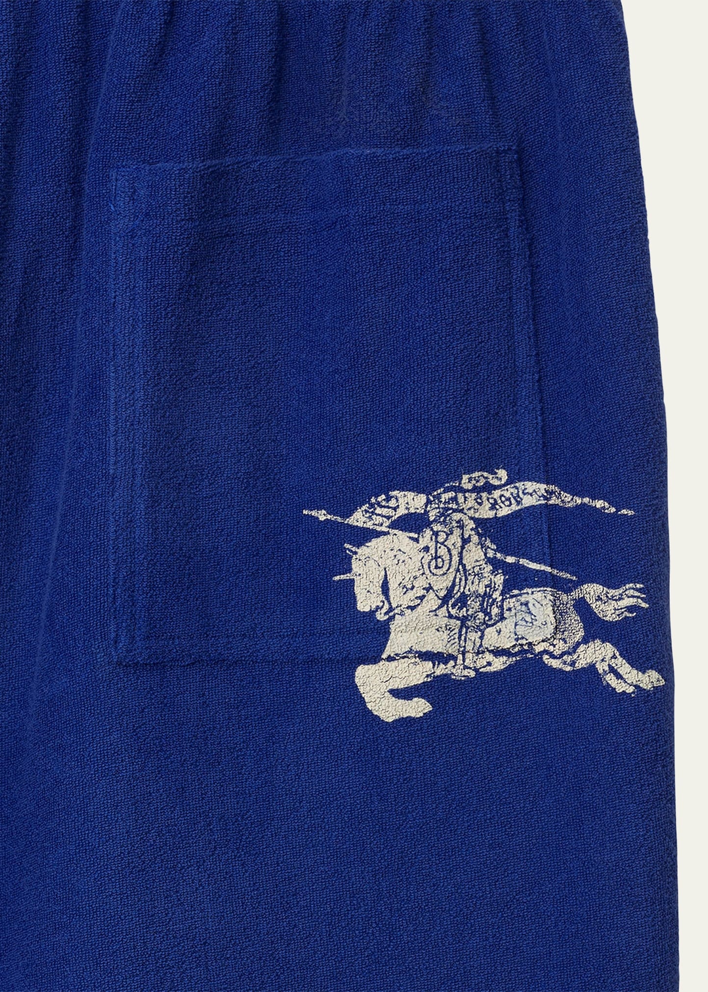 Men's Terry Shorts with EKD Stamp - 5