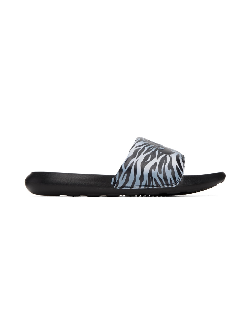 Black & Off-White Victori One Slides - 1