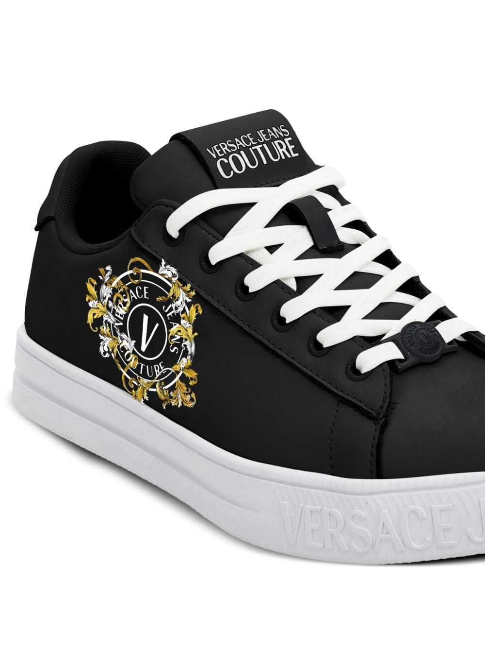 logo-print sneakers - 4