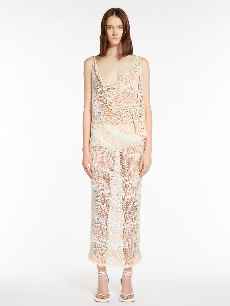 Sportmax LUCIANA Striped knit dress - 2391014206001 | REVERSIBLE
