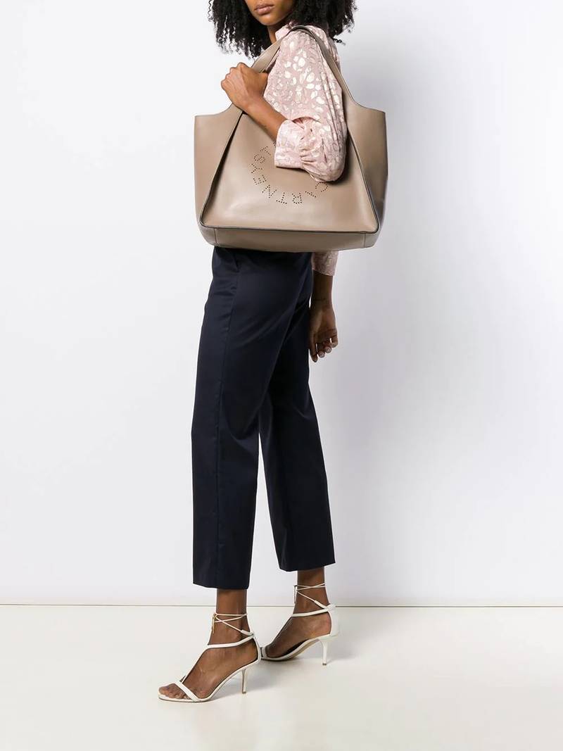 Stella McCartney Stella Logo tote bag outlook