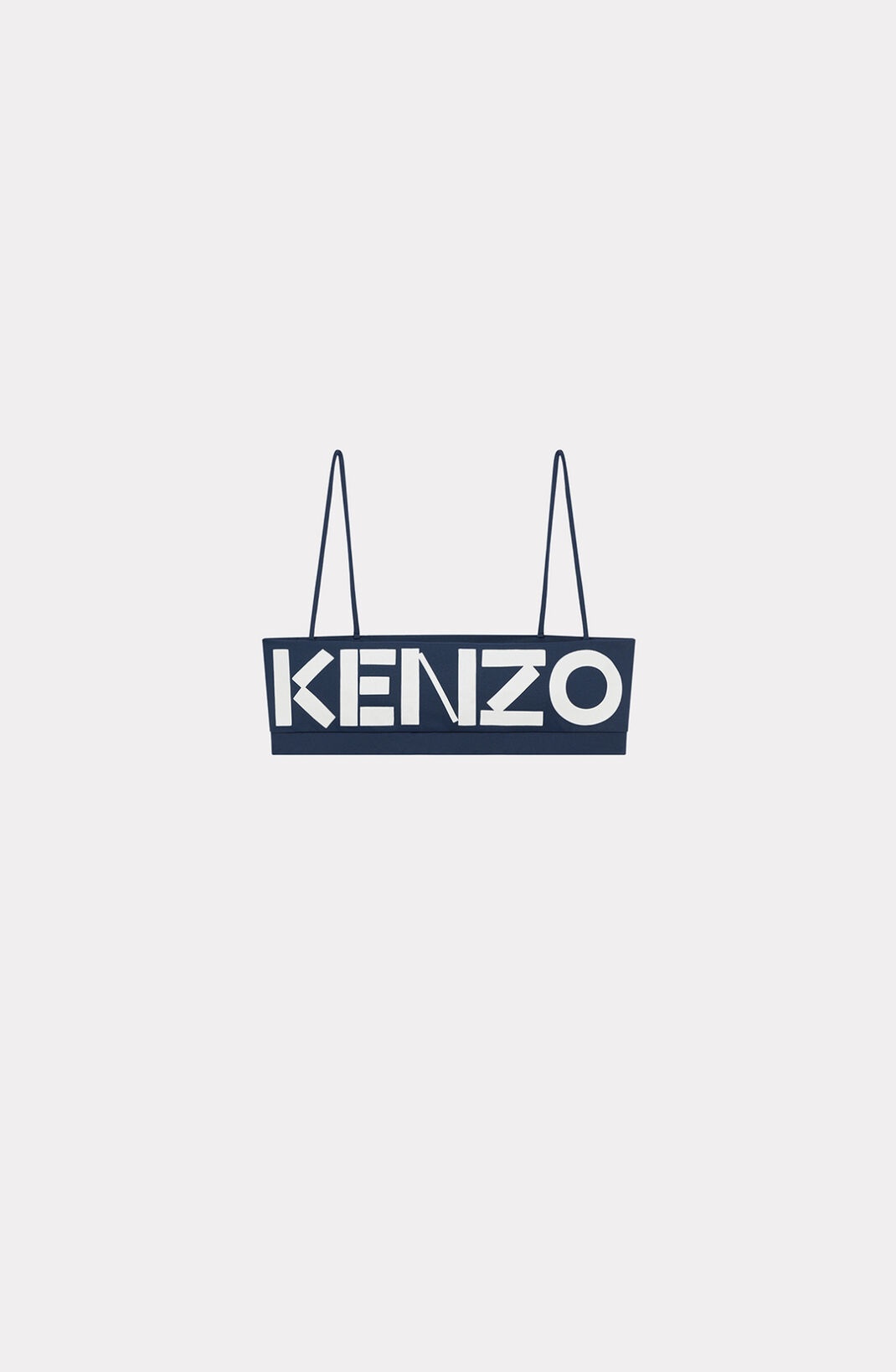 KENZO bandeau top with straps - 1