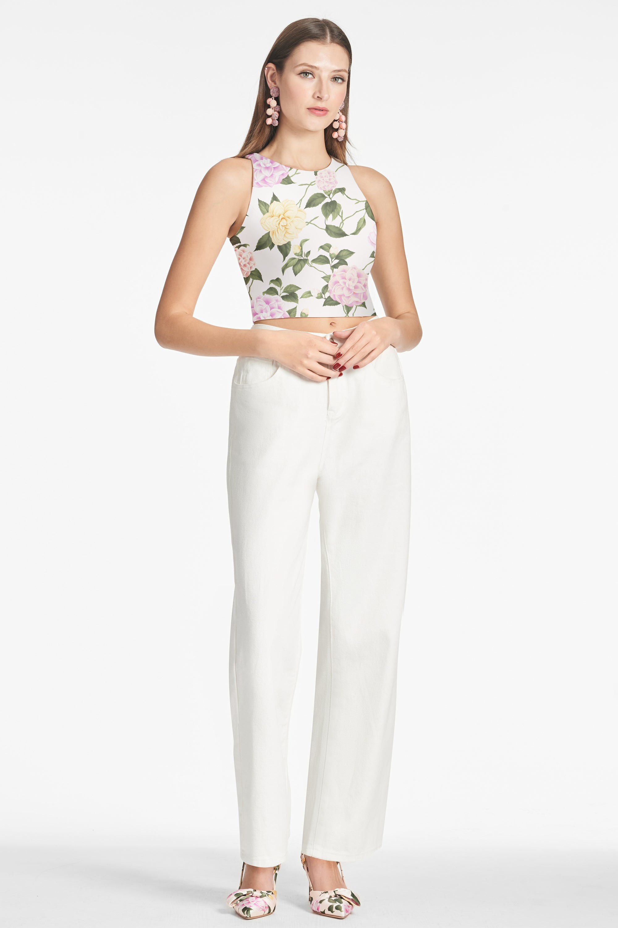 Lexie Top - Pink Lemonade Bouquet - 2