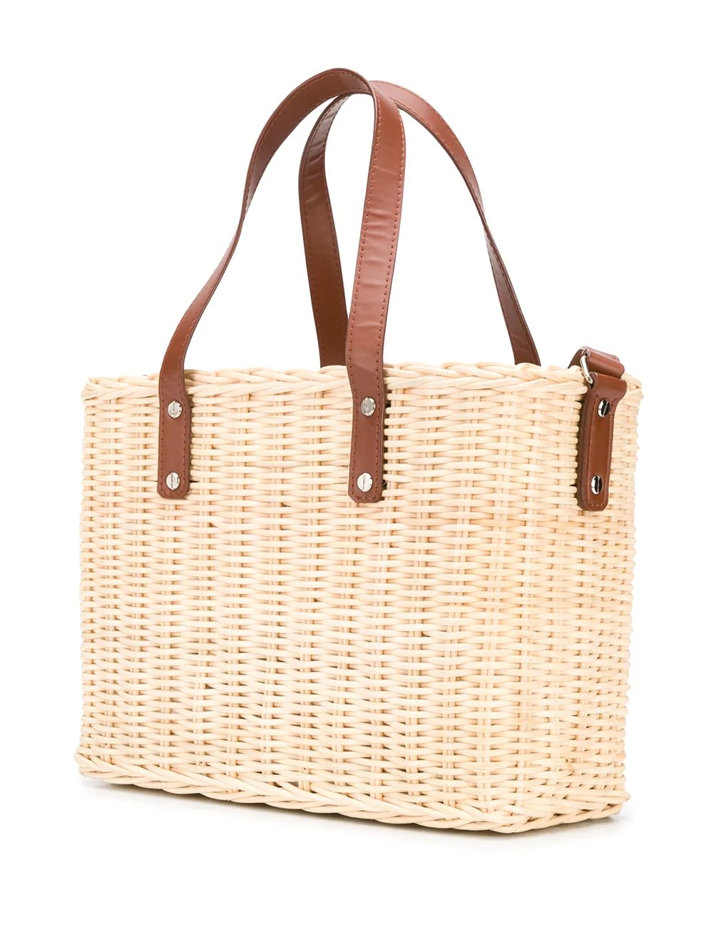 Annie wicker shoulder bag - 3