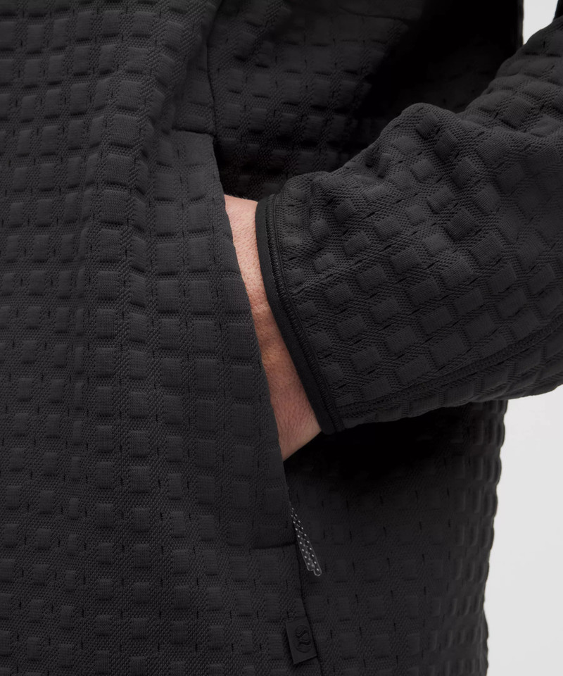 3D Waffle-Knit Jacquard Pullover 5