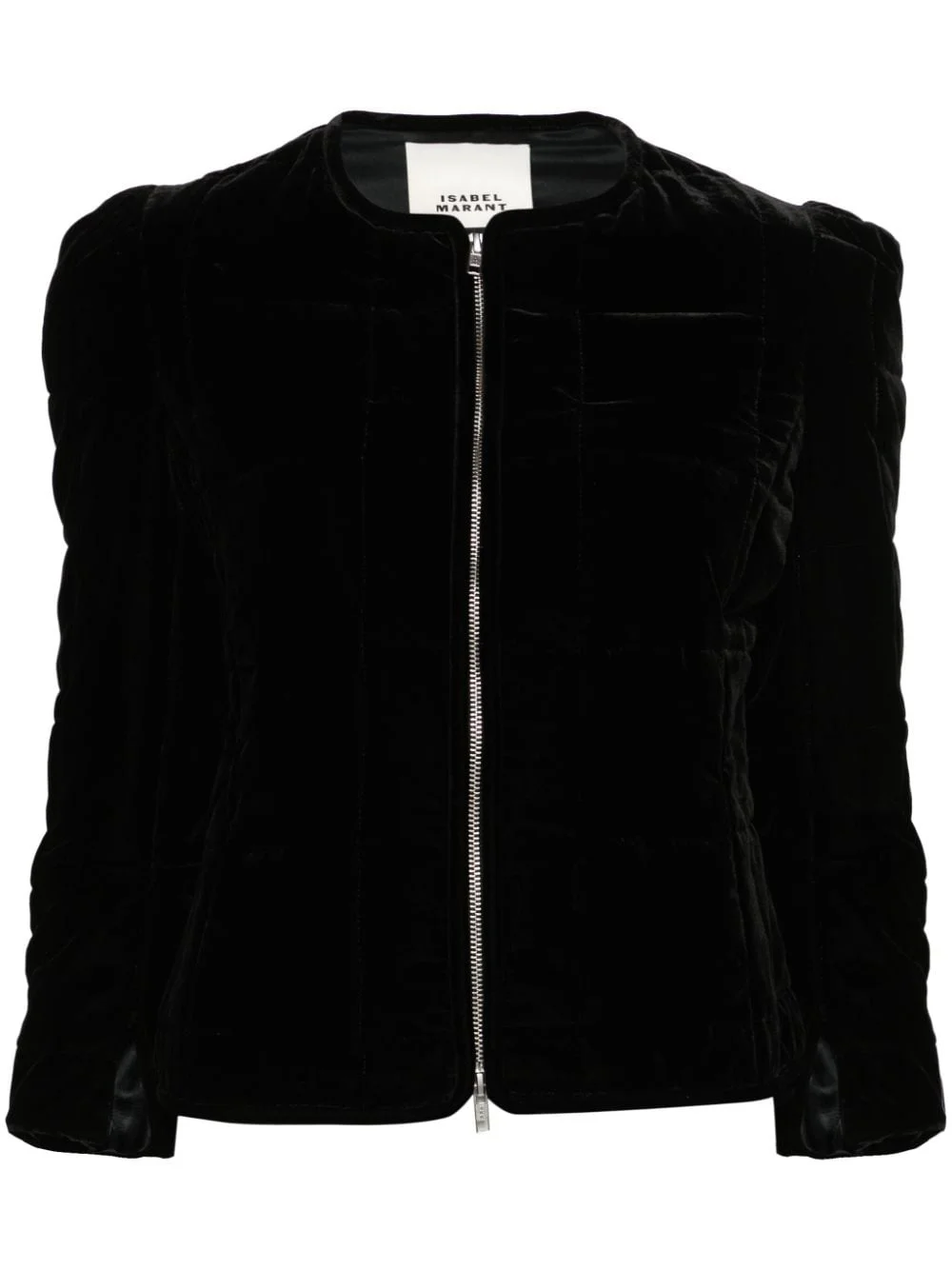 Djanet quilted velvet jacket - 1