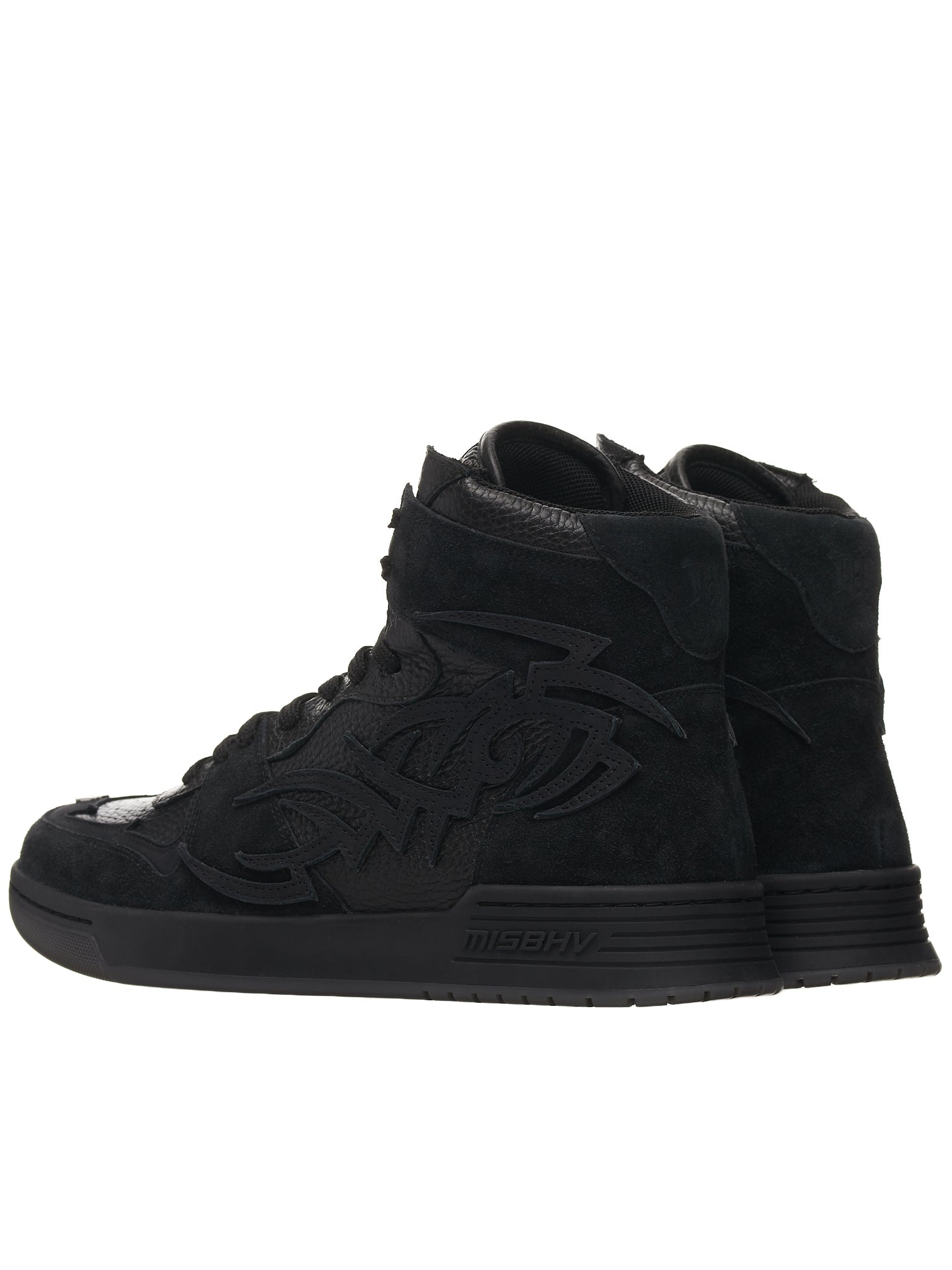 Suede High Top Sneakers - 5