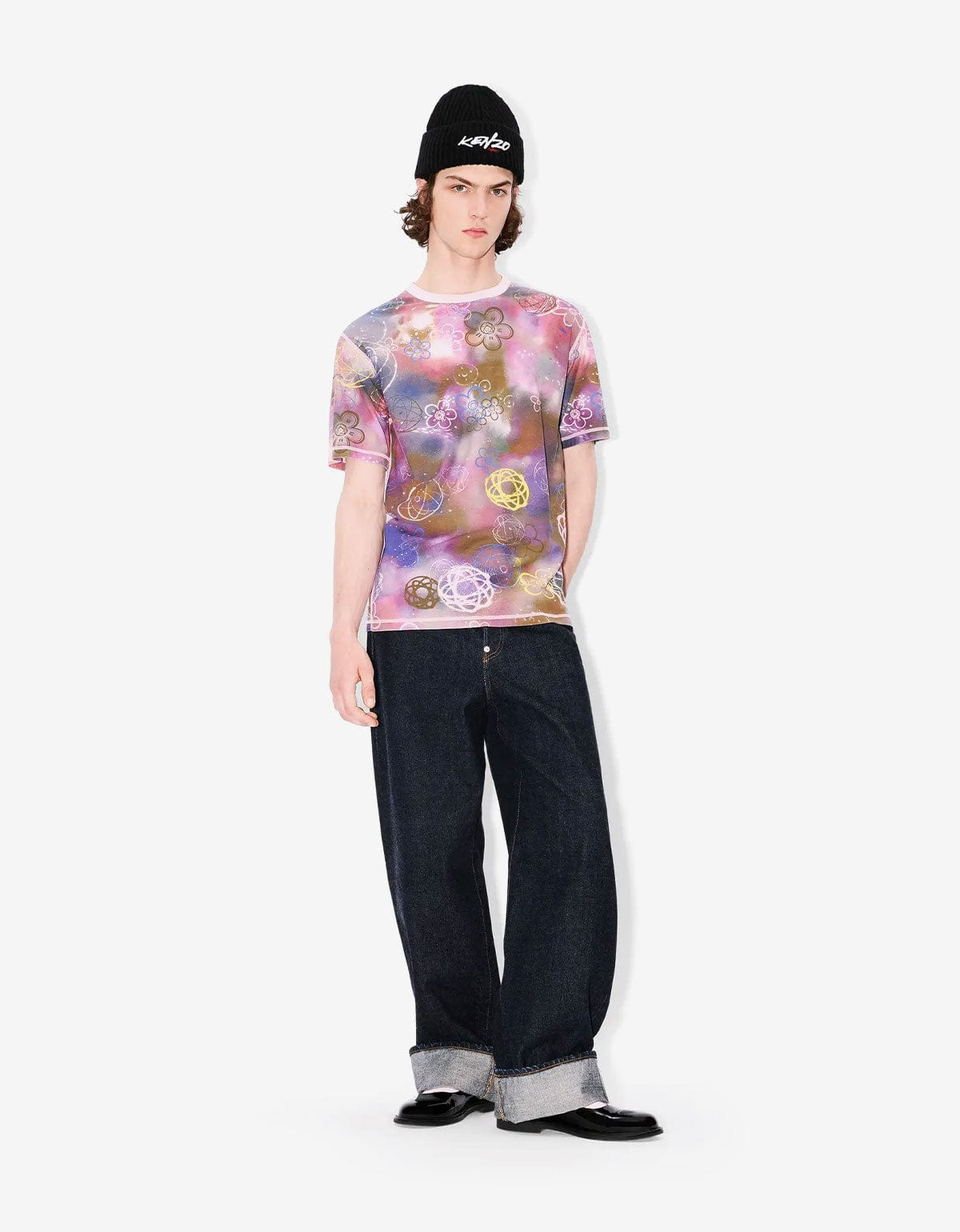 Kenzo x Futura 2000 Pink Reversible T-Shirt - 14