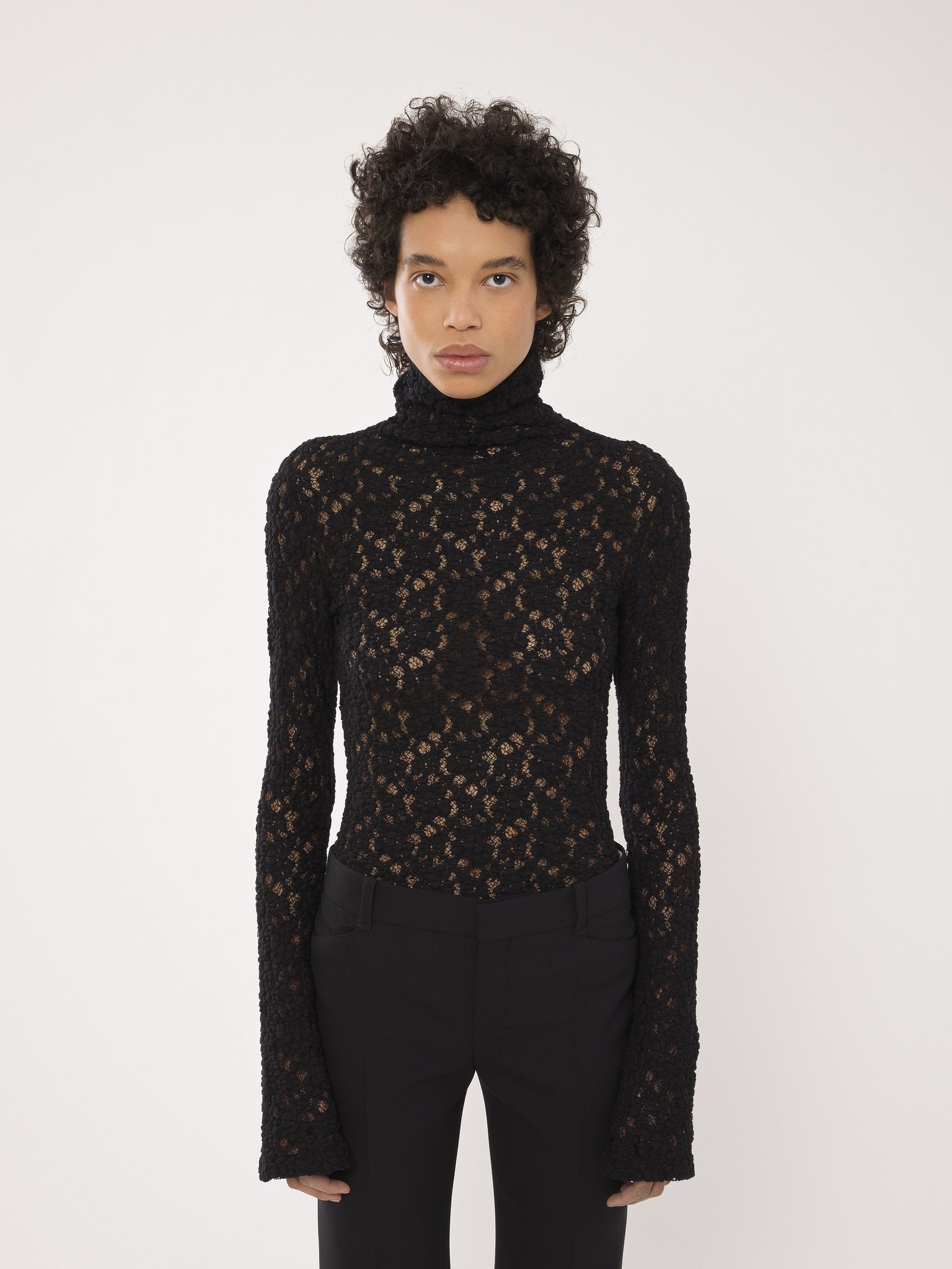 FITTED TURTLENECK TOP - 3