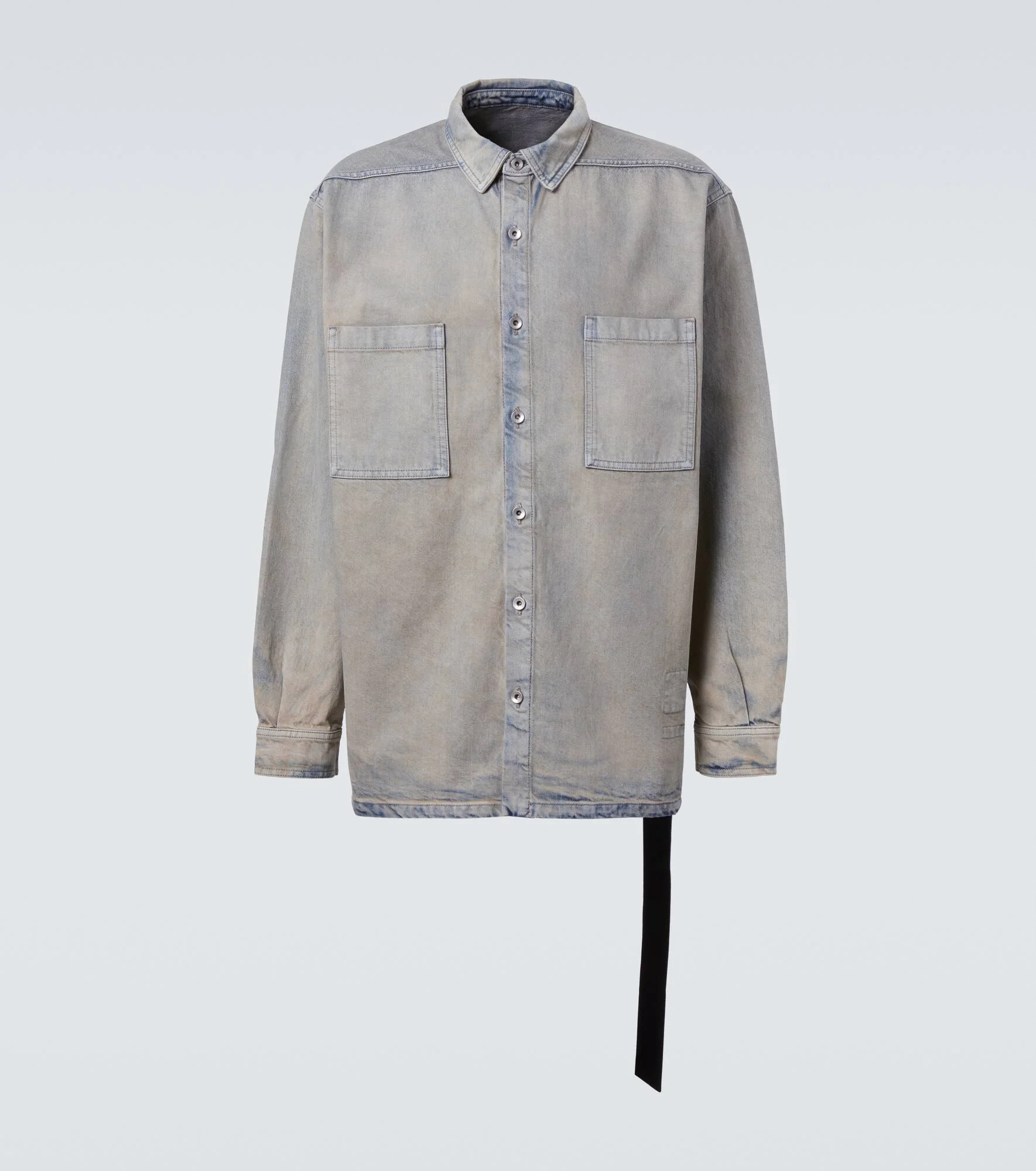 Faded denim shirt - 1