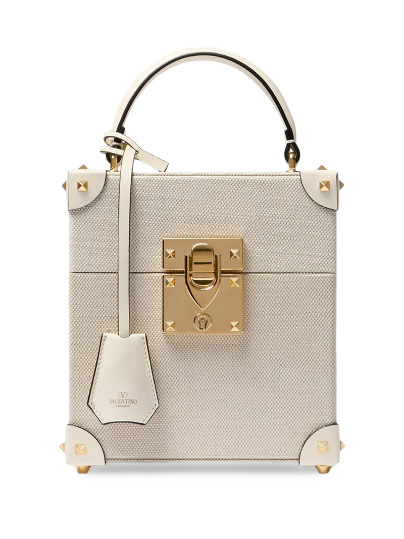 Perfume Case in Canvas and Calfskin - Natural Ivory 1