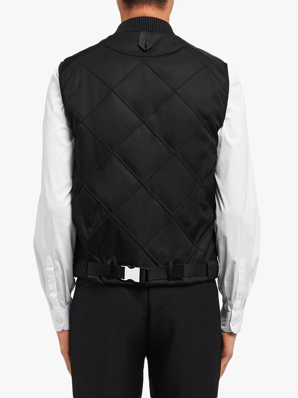 padded zipped vest - 4