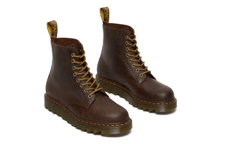 Dr. Martens 1460 Pascal Ziggy Martin Boots Brown 26924207 - 4
