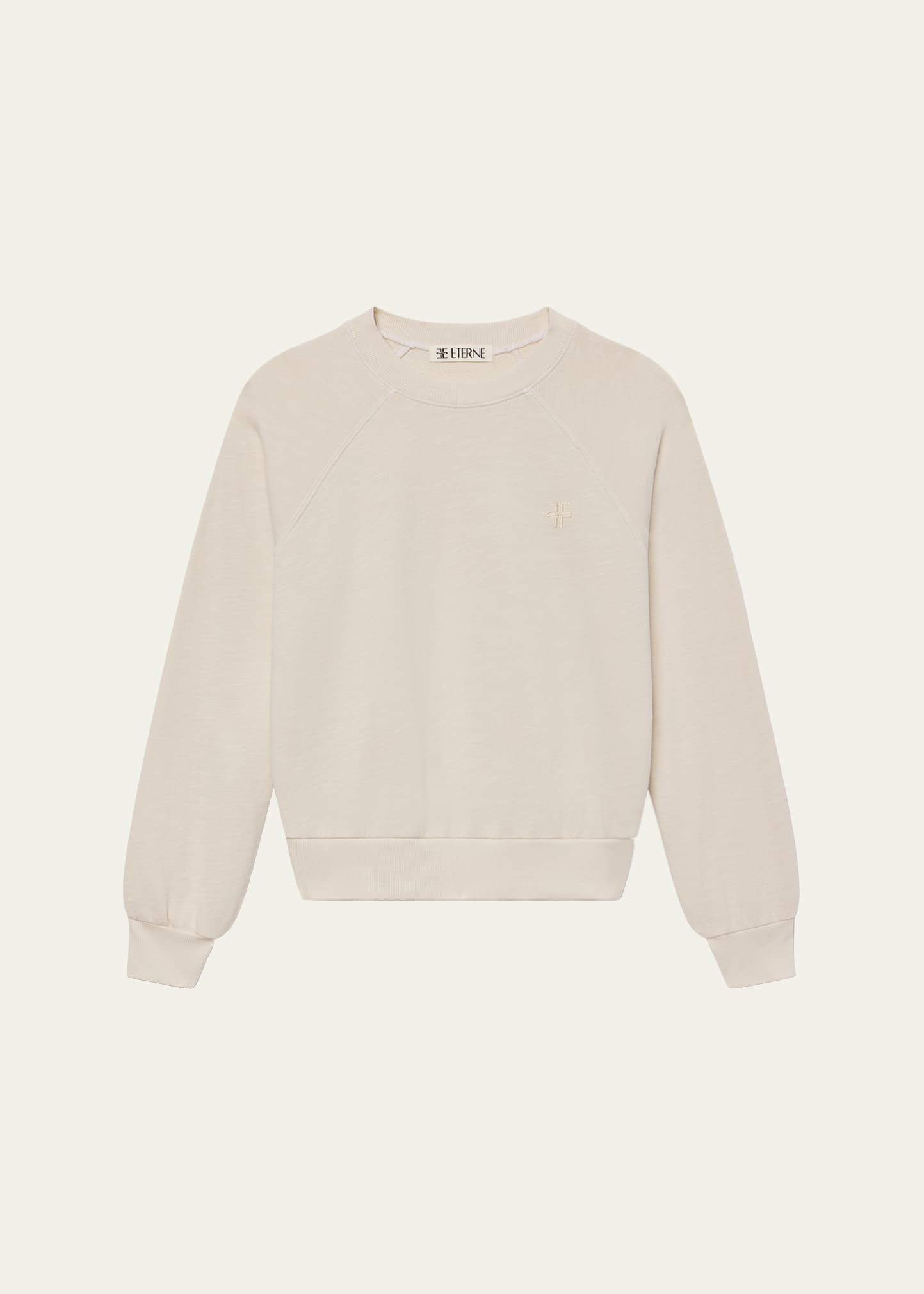 Shrunken Raglan Sweatshirt - 1