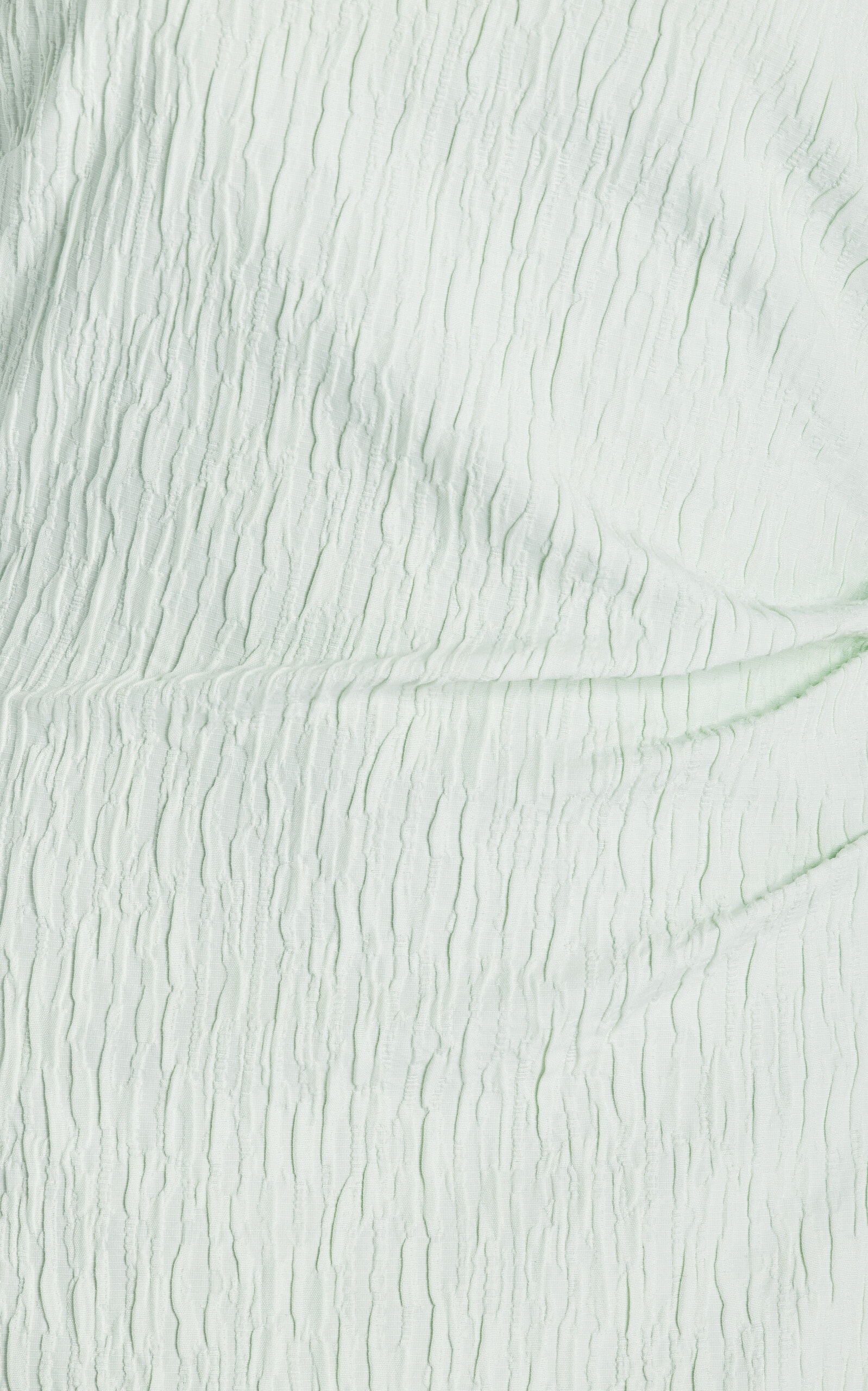 Olivia Crinkled Cotton-Blend Maxi Dress green - 6