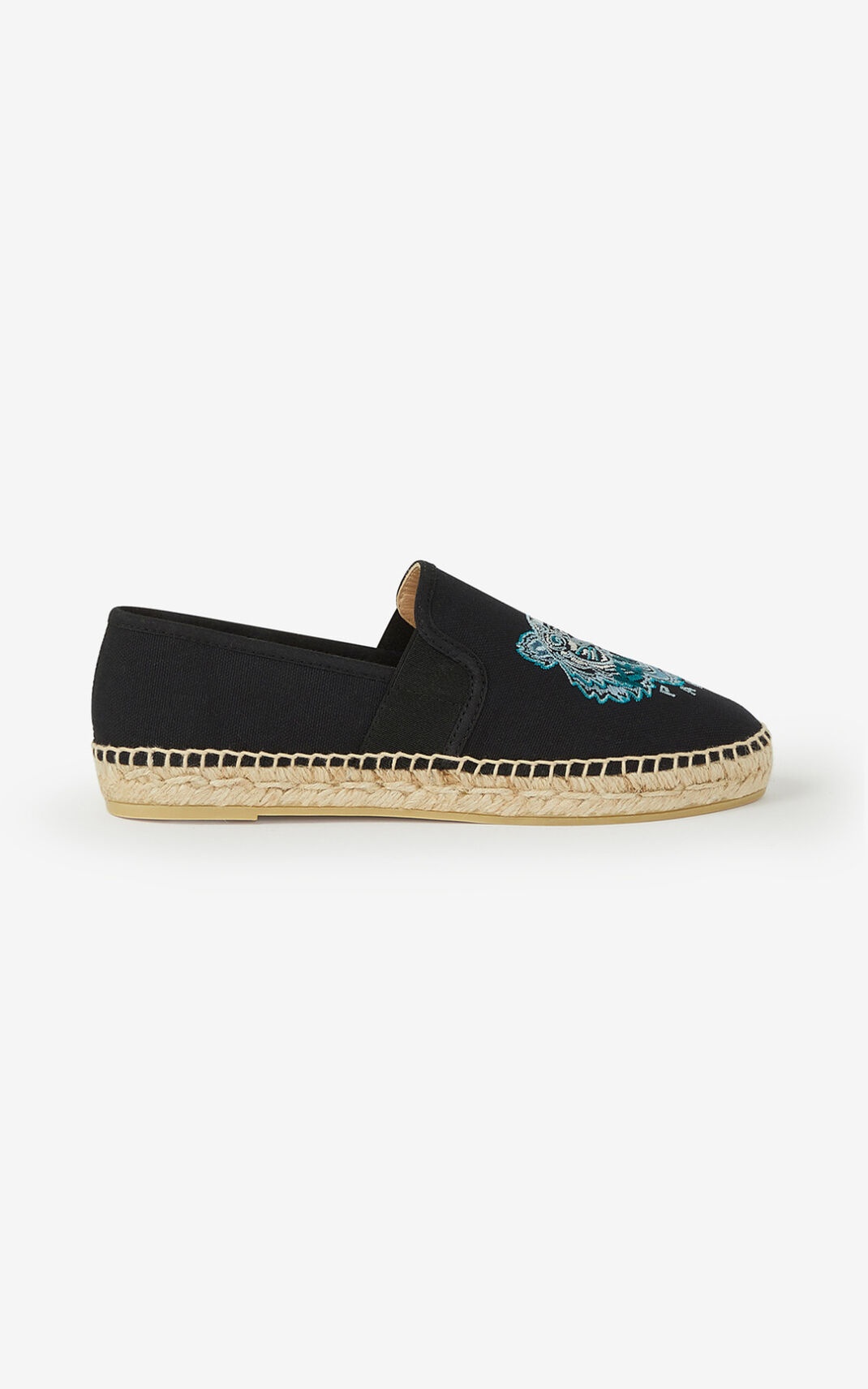 Elasticated canvas Tiger espadrilles - 1