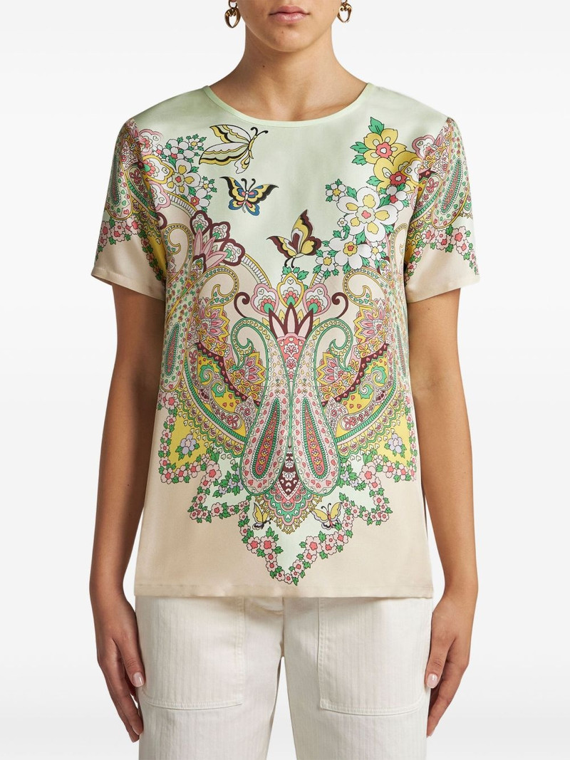 Etro printed t-shirt outlook