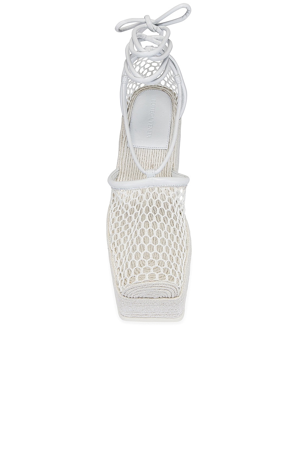 Stretch Lace Up Espadrilles - 4