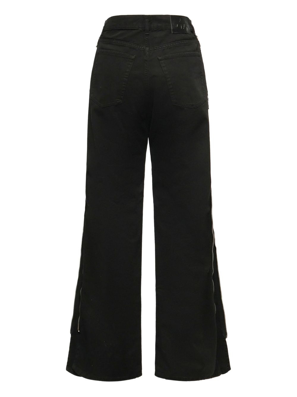 zip-detail jeans - 2