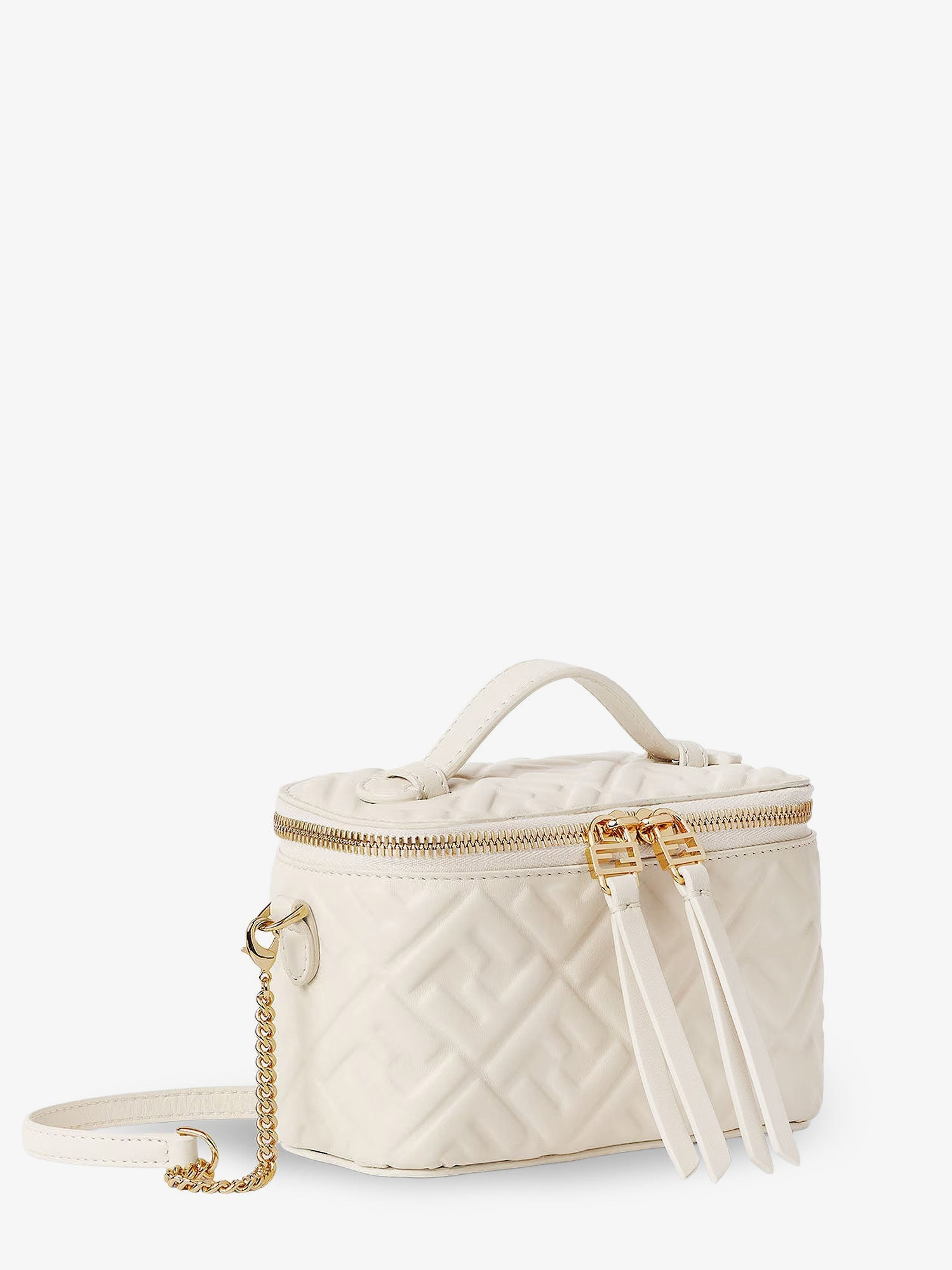 Fendi Fendi Vanity Leather Shoulder Bag - 3