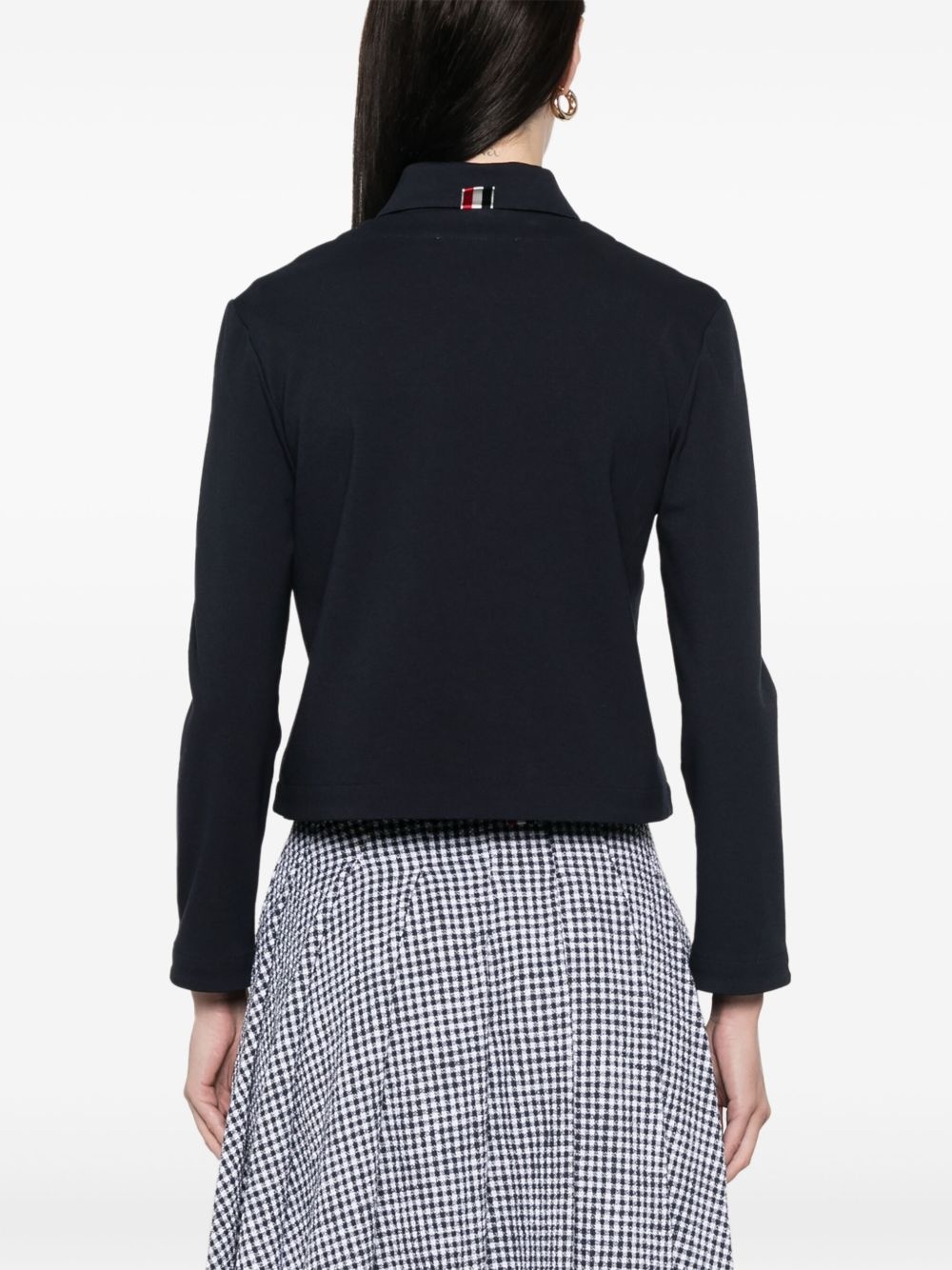 anchor buttons crew-neck cardigan - 4