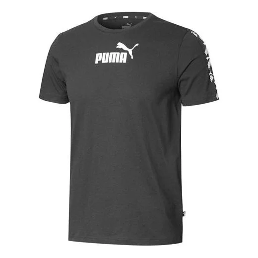 PUMA Amplified Tee Basic Series Short Sleeve Black 583820-01 - 1
