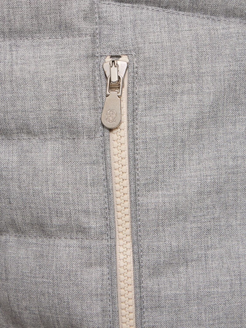 Wool zip-down vest - 5