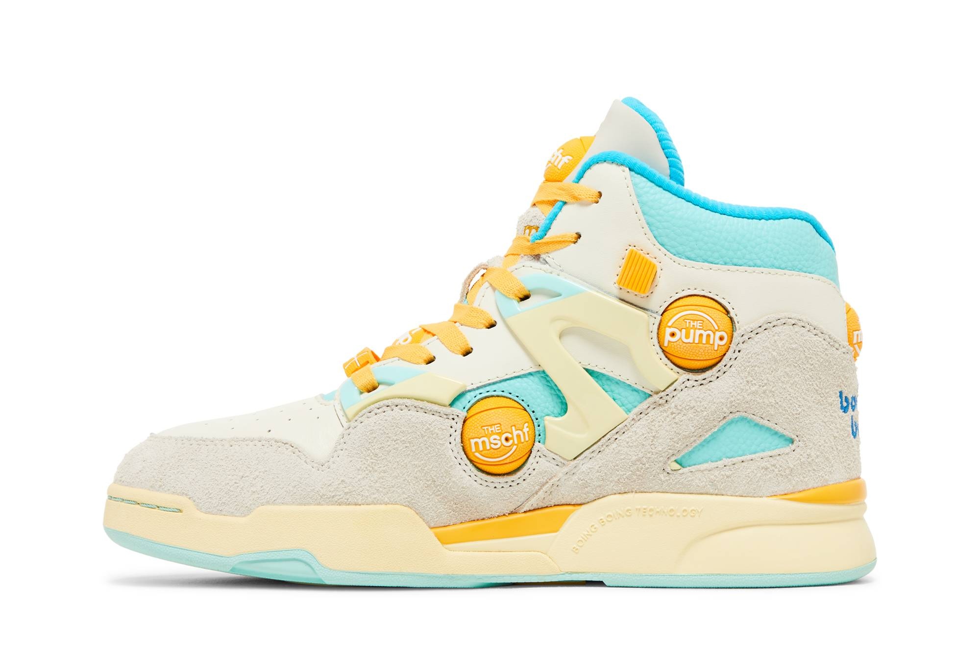 MSCHF x Pump Omni Zone IX 'Sunbleached' - 3