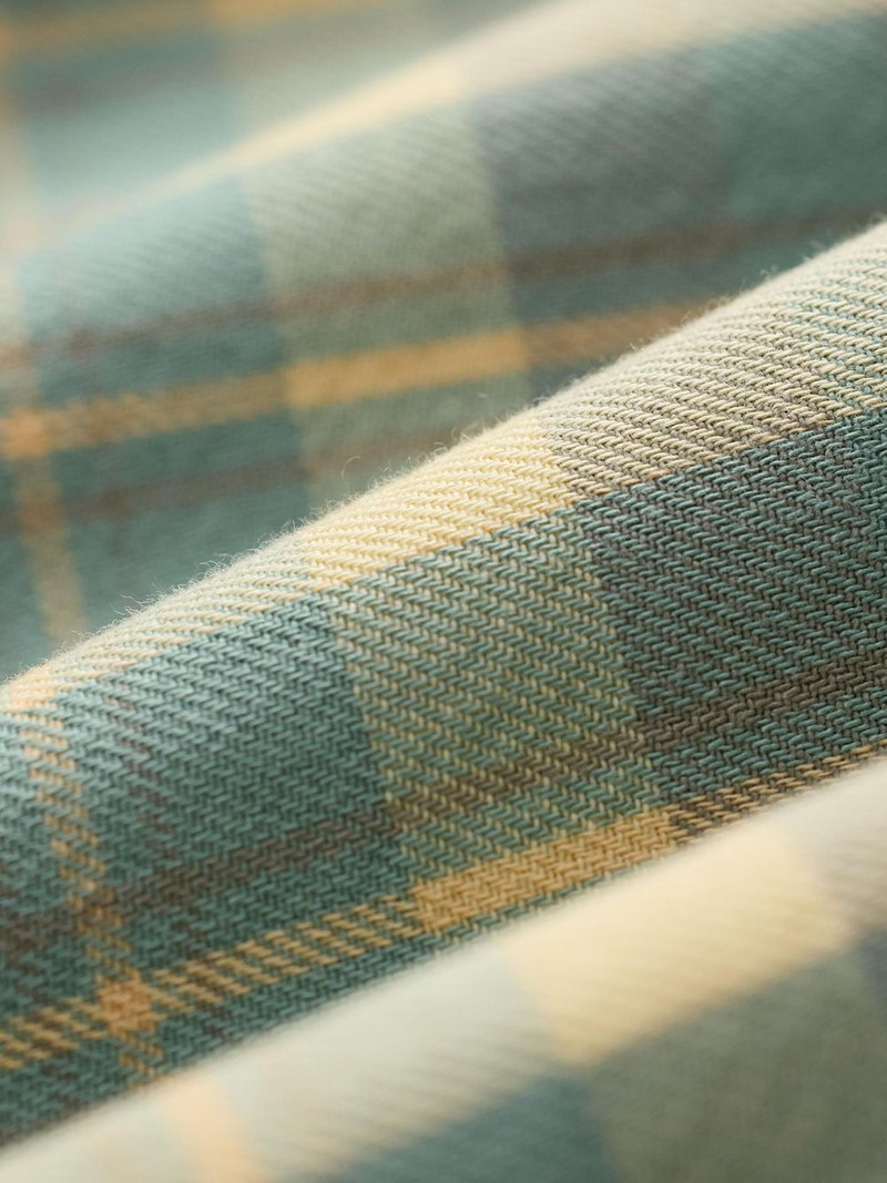 plaid buttoned top 5