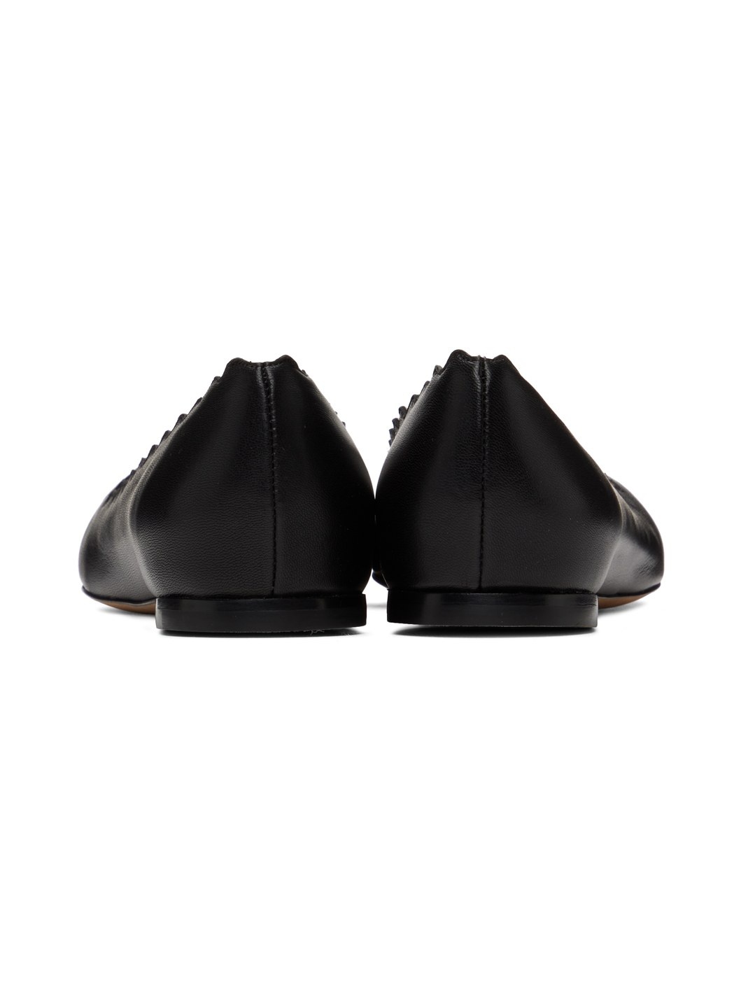 Black Lauren Ballerina Flats - 2