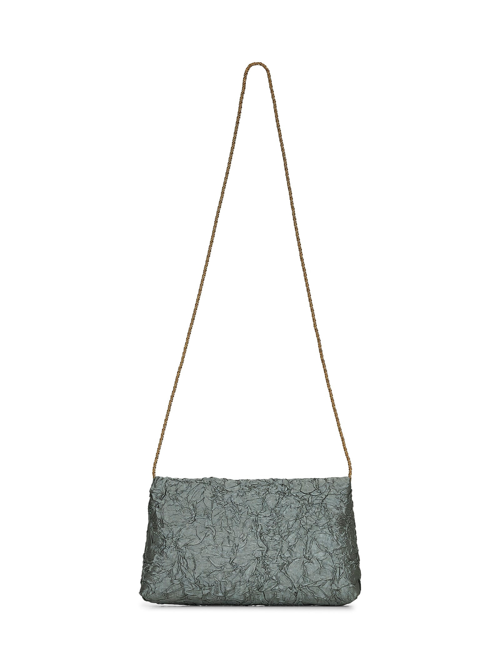 Dries Van Noten Women Green Envelope Clutch Bag - 3