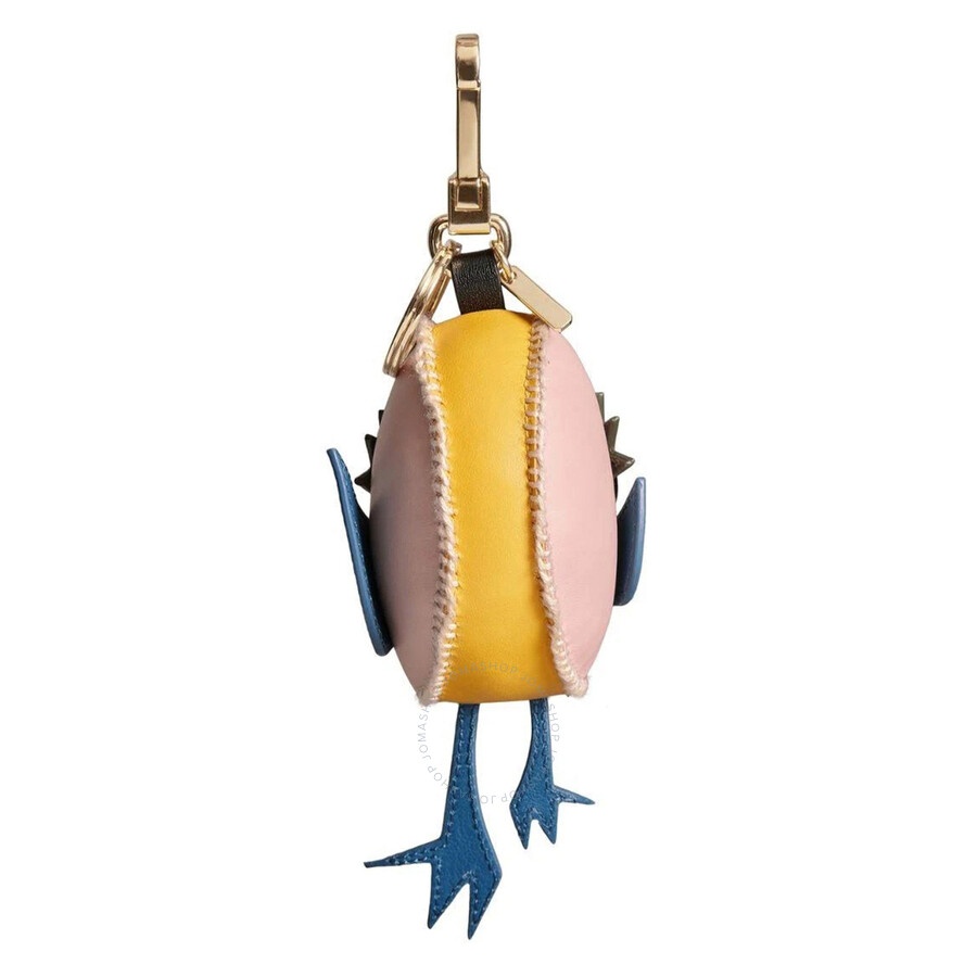 Burberry Larch Yellow Derek The Bird Leather Charm - 4