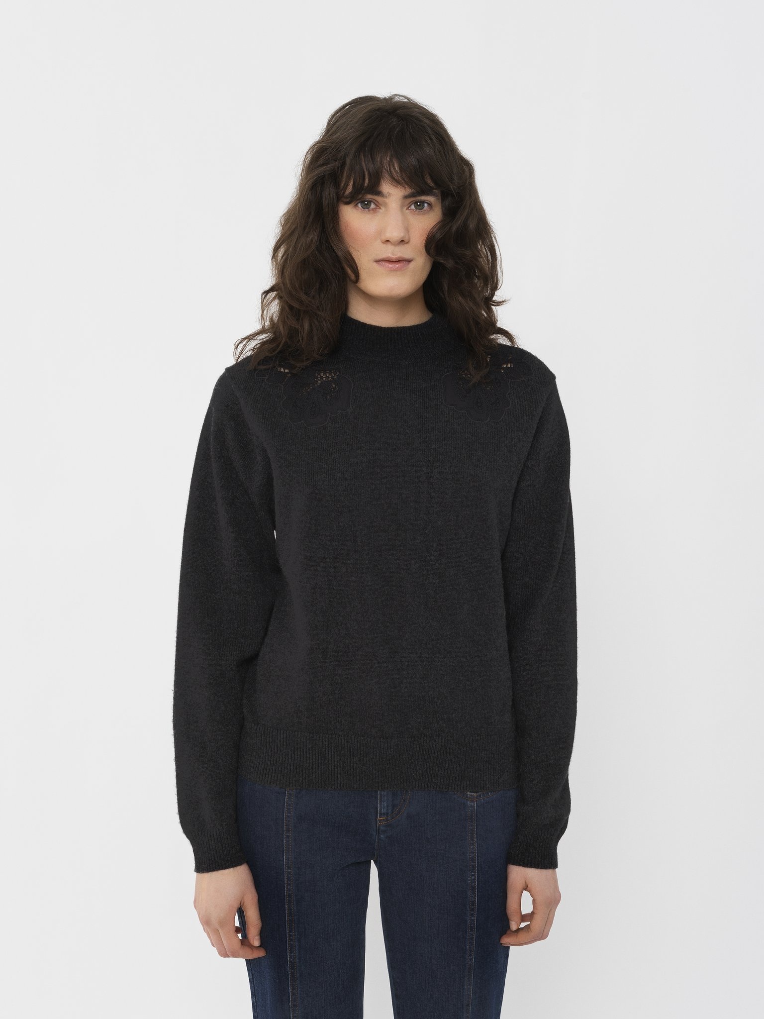 MOCK NECK SWEATER - 2