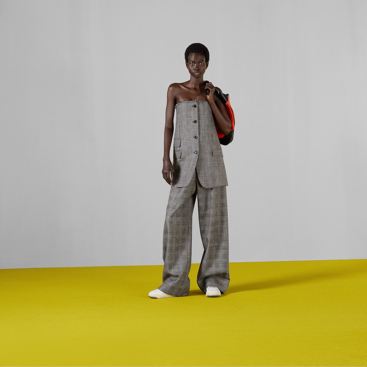 Prince of Wales wool pant - 2