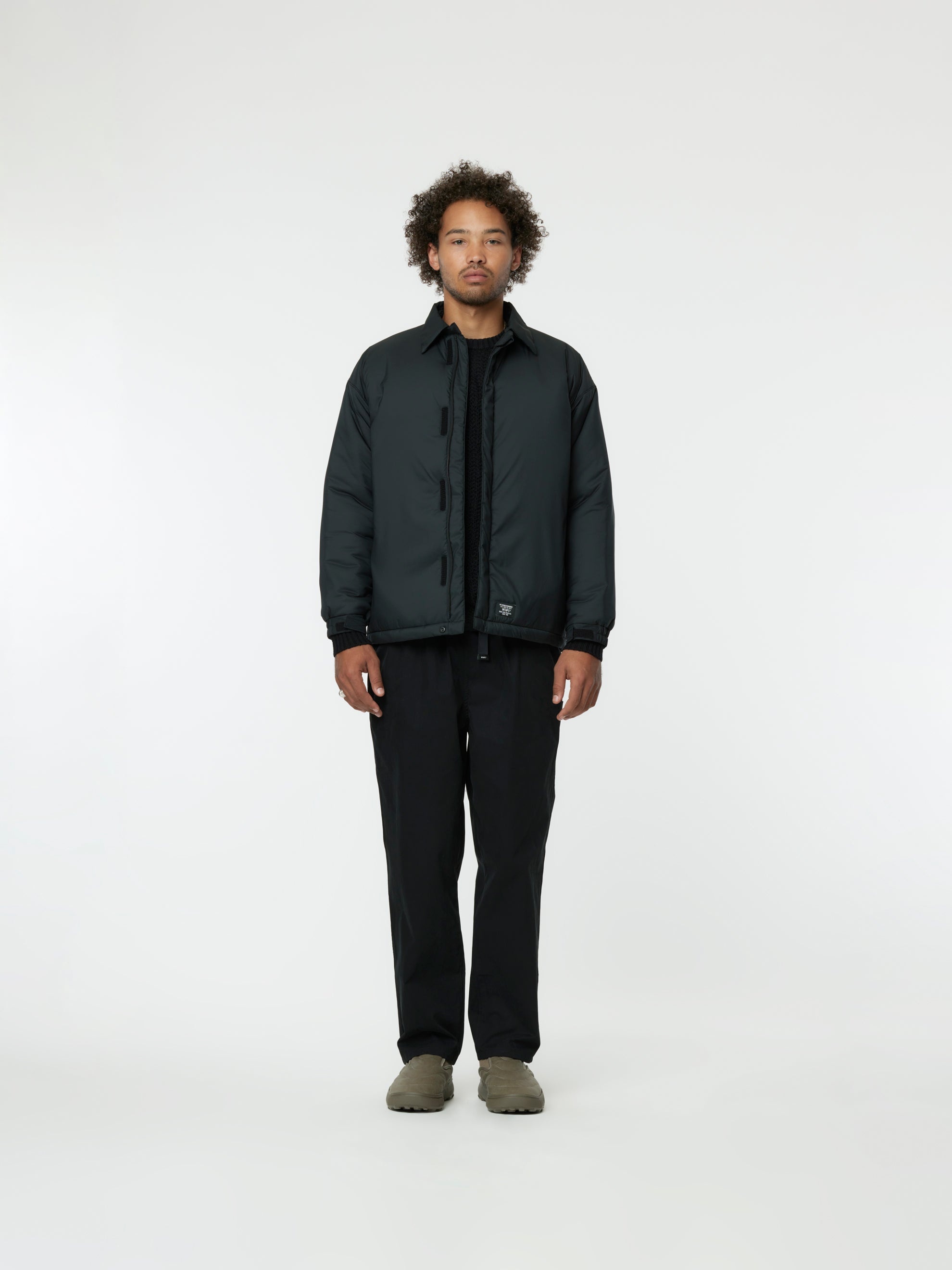 STOCK MAN / JACKET / POLY. TAFFETA. (BLACK)