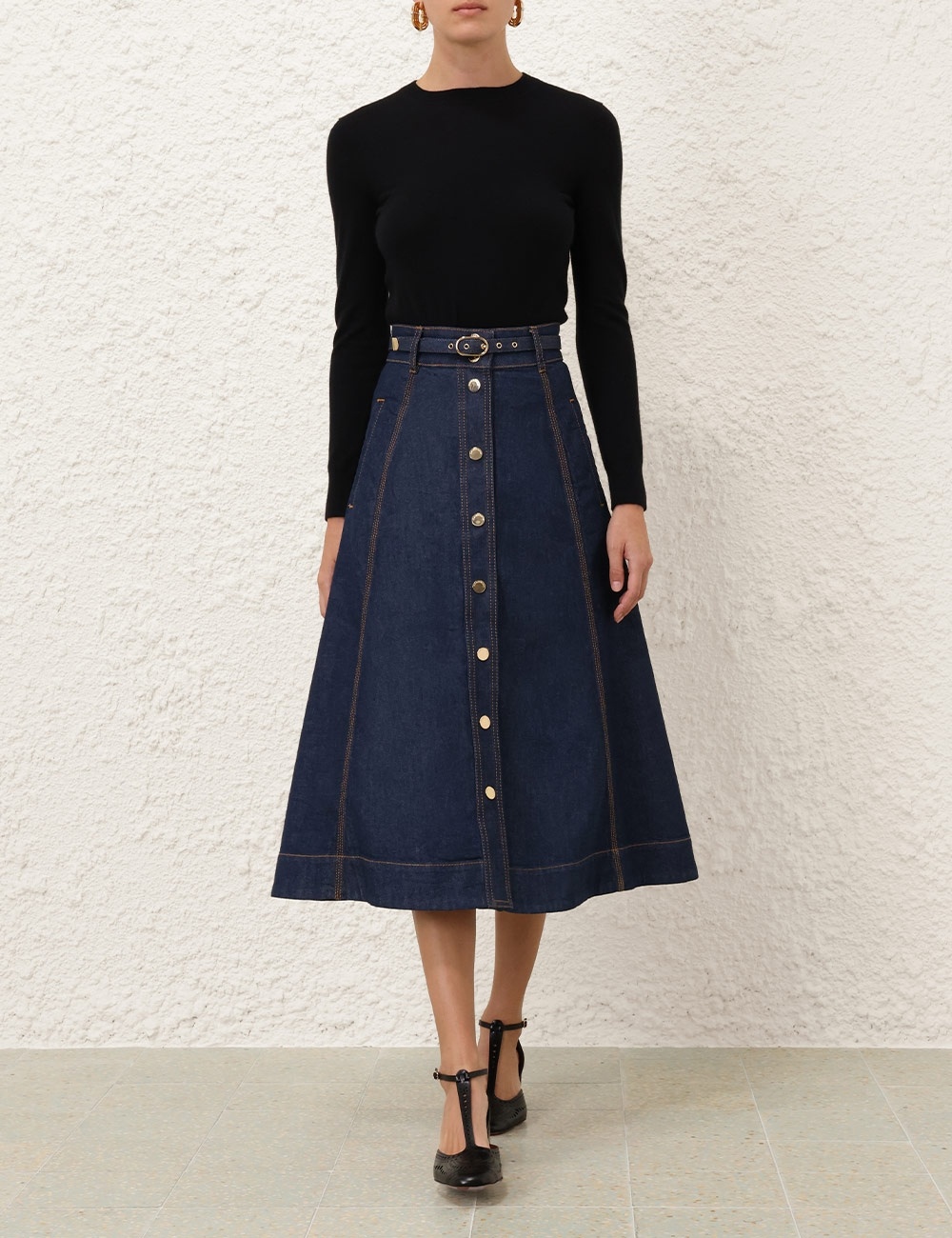 ILLUSTRATION A LINE SKIRT - 2