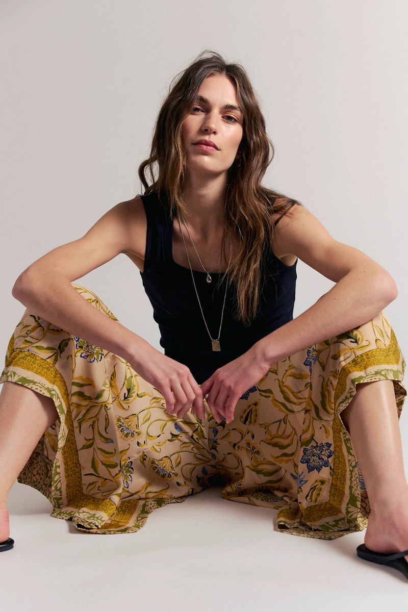 Sweet Reaction Pull-On Wide-Leg Crop Pants 4