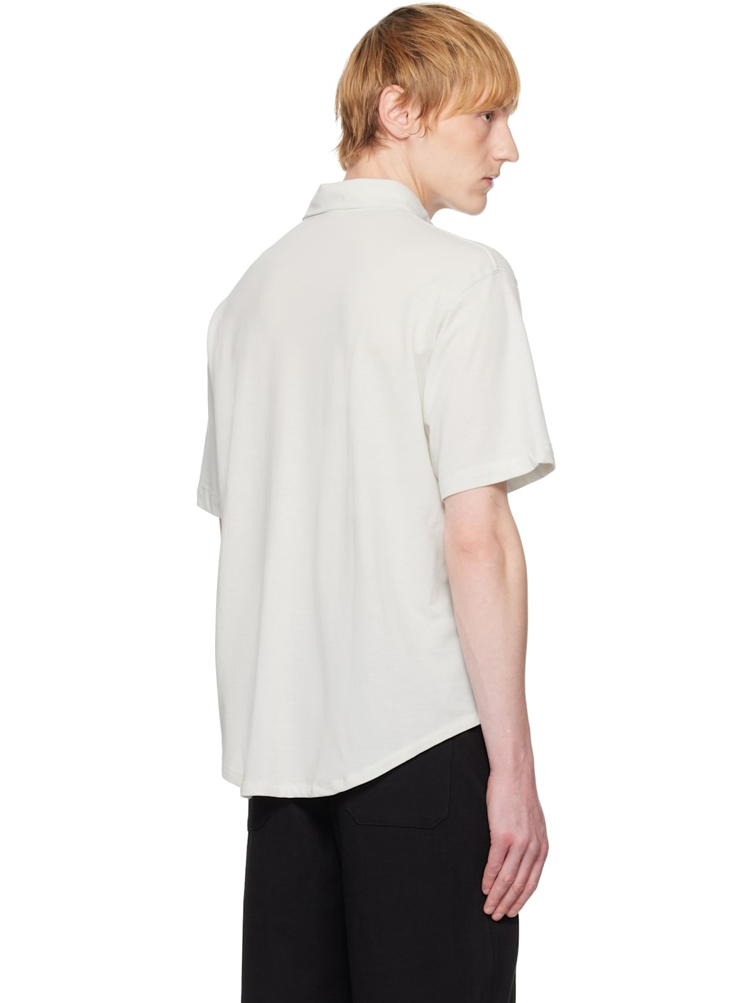 Off-White S/S Piqué Button Down Shirt - 3
