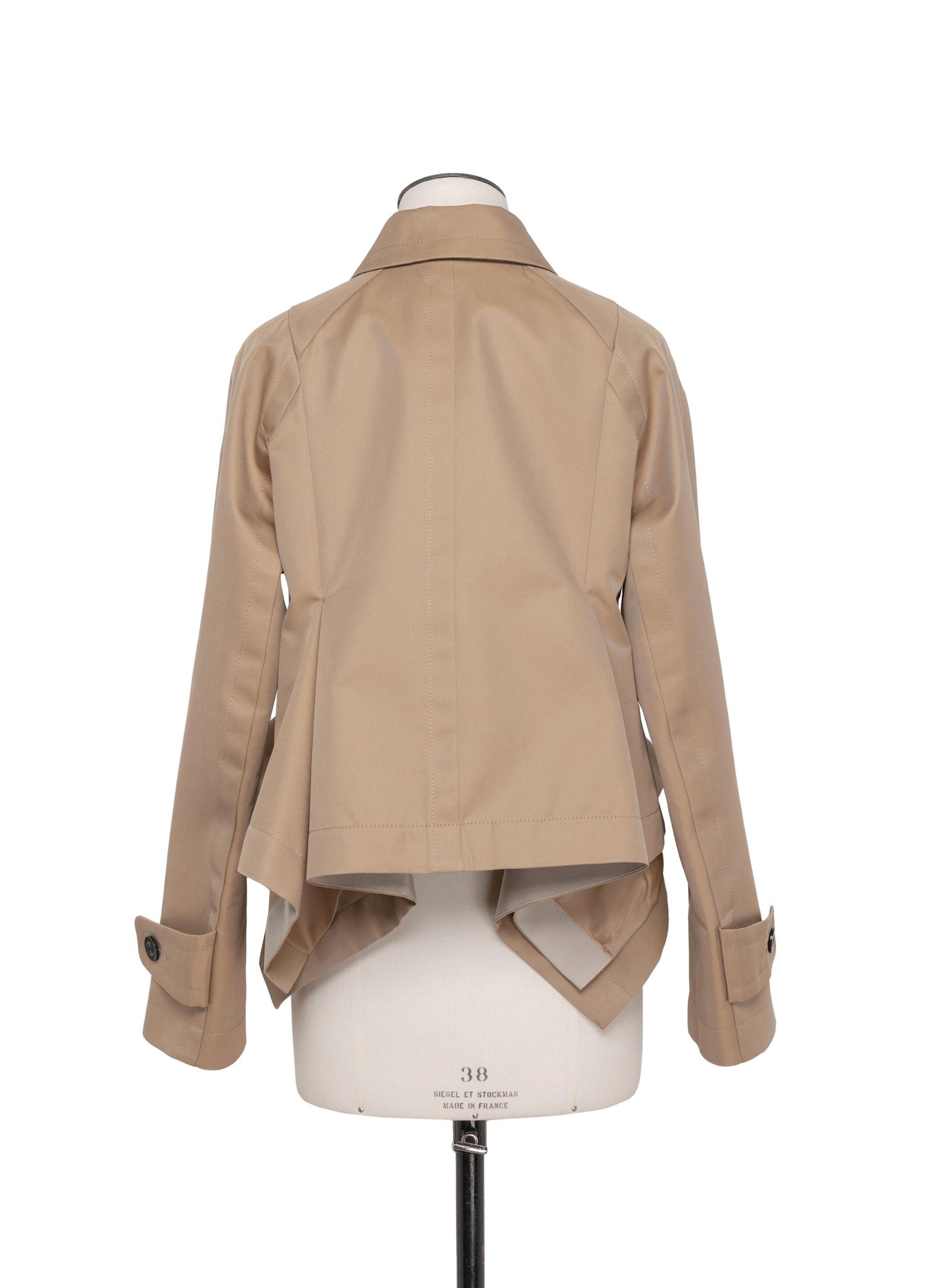 Cotton Gabardine Jacket - 4