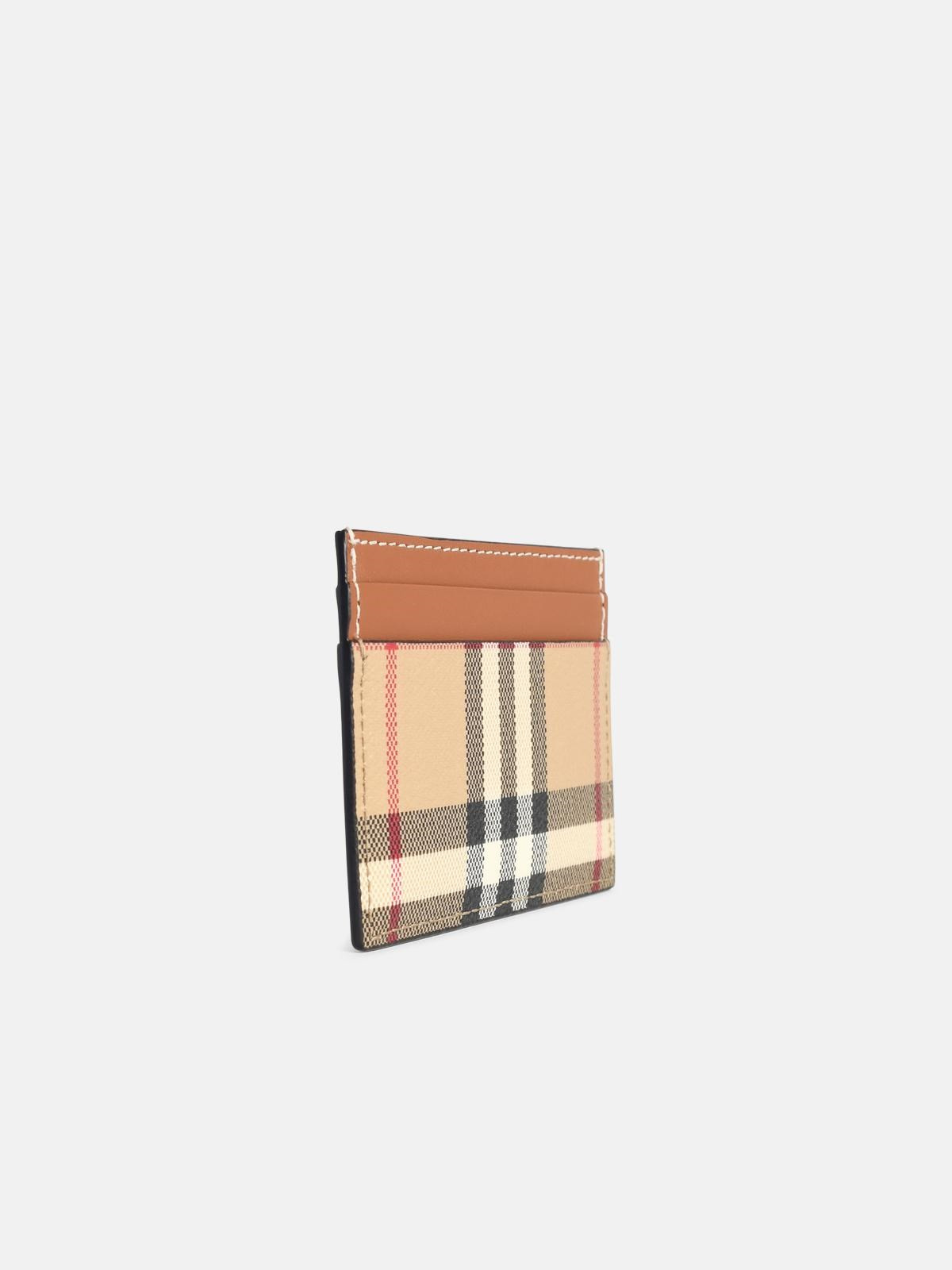 CARDHOLDER IN BEIGE TELA - 2