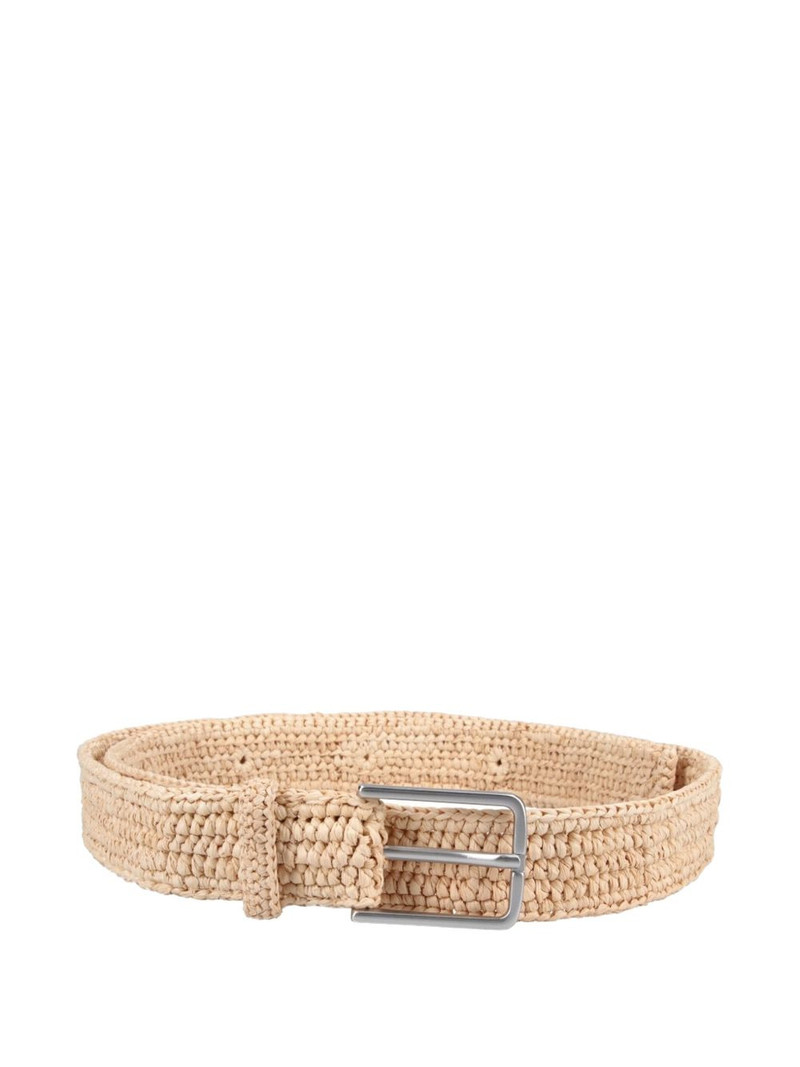 woven-raffia belt 1