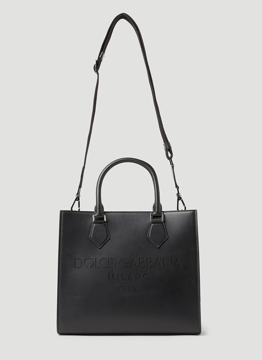 Debossed Logo Tote Bag - 4