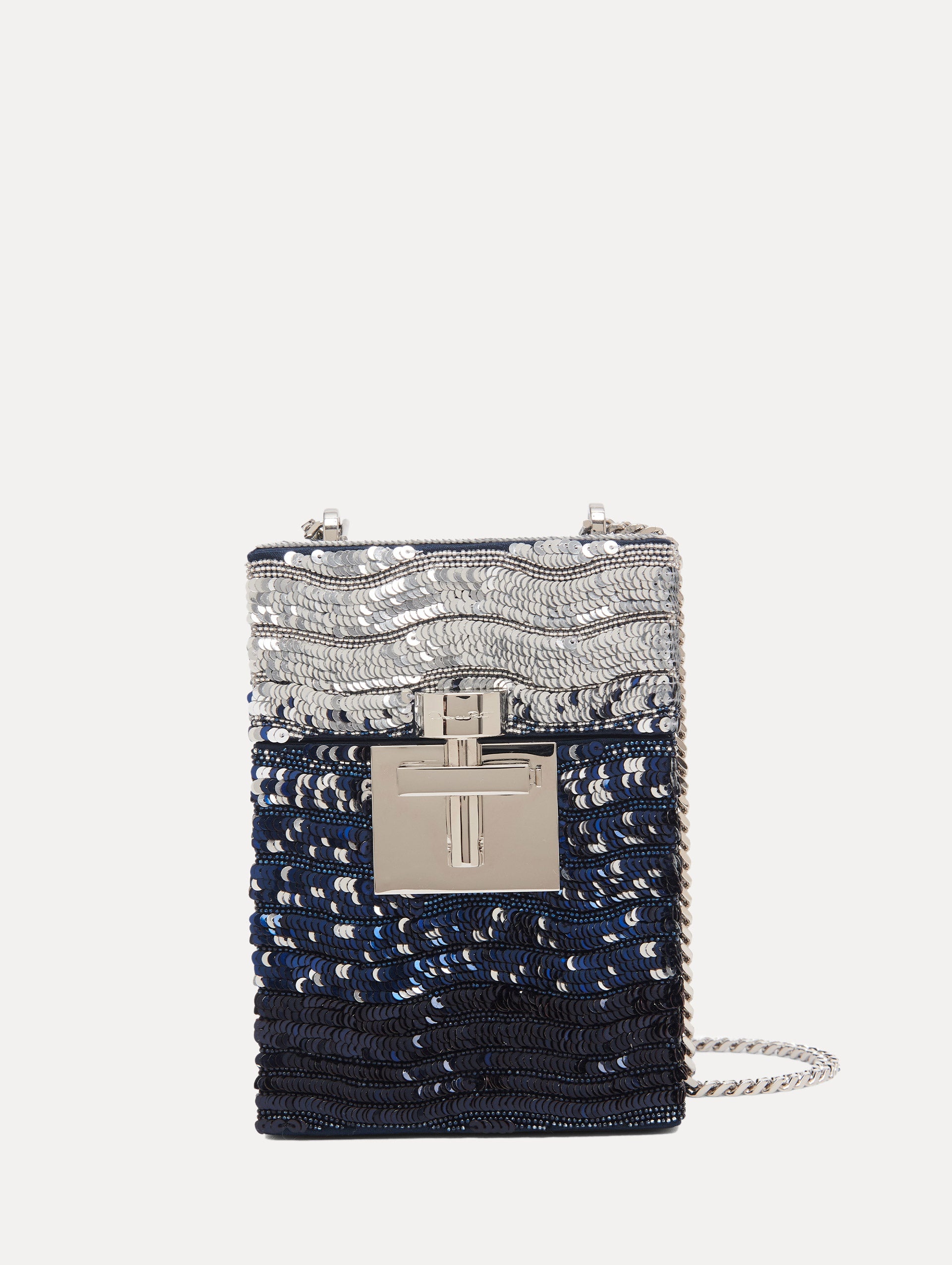 OMBRE SEQUIN ALIBI TOP HANDLE BAG - 2