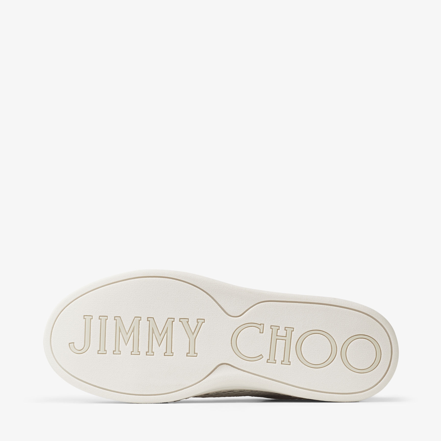 JIMMY CHOO Rimini/F Latte Mesh Trainers | REVERSIBLE