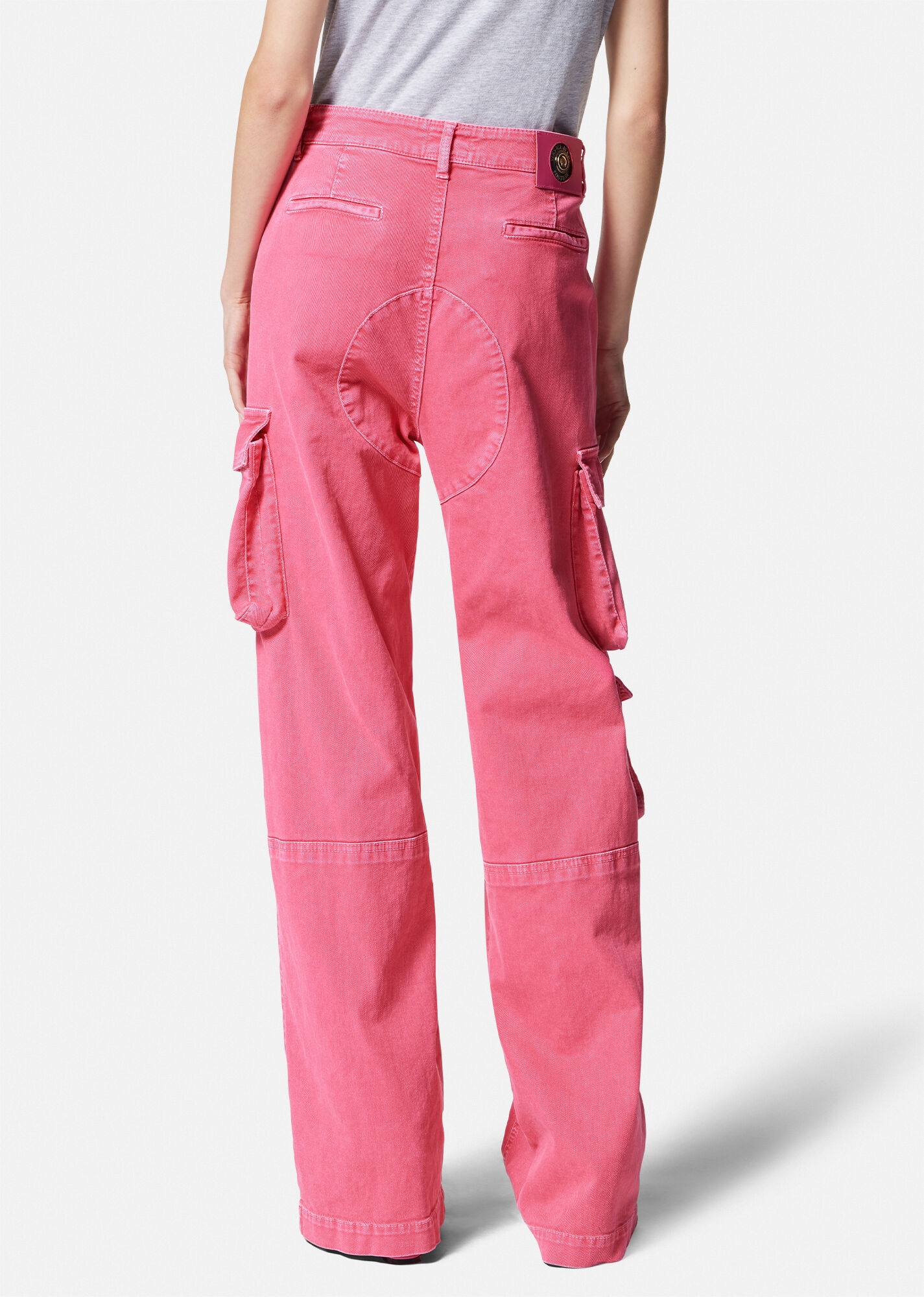 Cargo Straight-Leg Jeans - 4